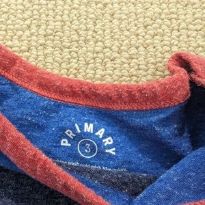 Primary size 3 toddler boys shirt